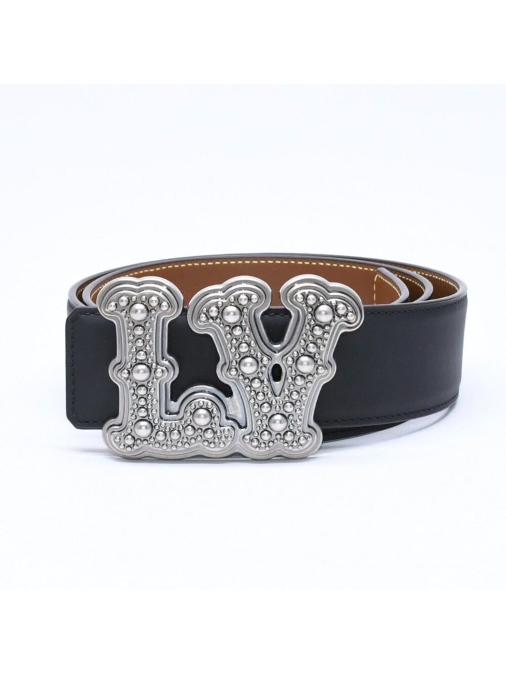 Louis Vuitton Ceinture LV Ranch Studs 40 Reversible Belt 85/34 Bicolor